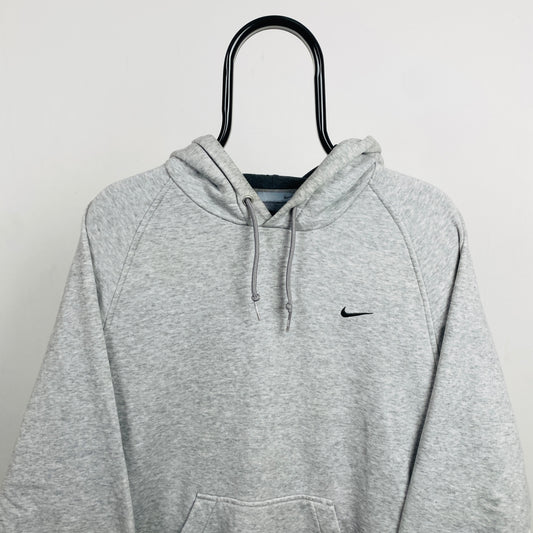 00s Nike Heavyweight Hoodie Grey Medium