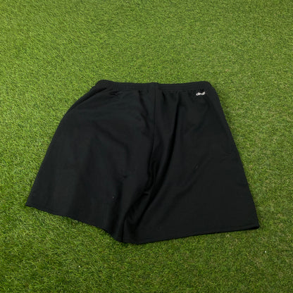 00s Adidas Football Shorts Black Medium