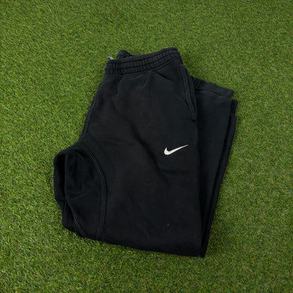00s Nike Cotton Joggers Black Medium