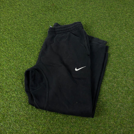 00s Nike Cotton Joggers Black Medium