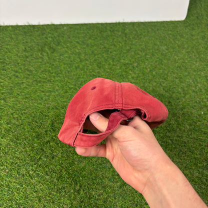90s Timberland Hat Red