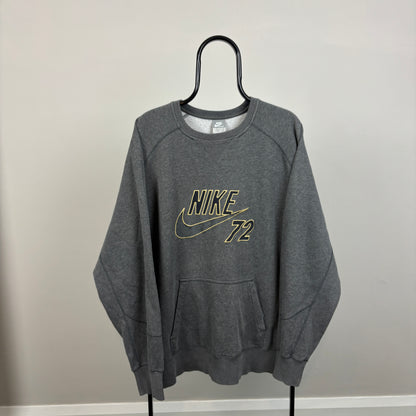 00s Nike Sweatshirt Grey XXL