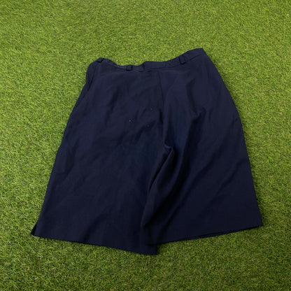 Retro Fila Cargo Shorts Blue XS