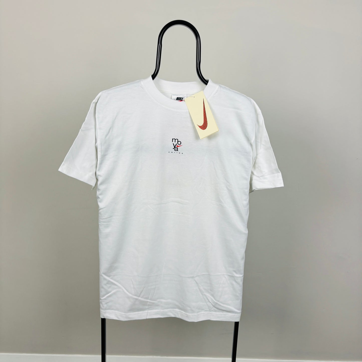 90s Nike Carlos Moya T-Shirt White Small