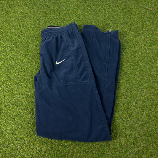 00s Nike Fleece Joggers Blue Small