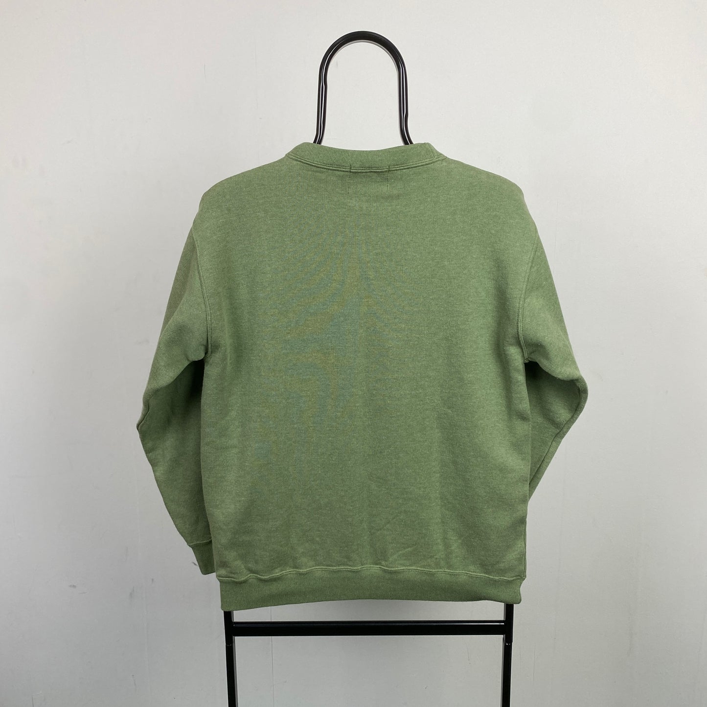 Retro Hedgehog Sweatshirt Green Small