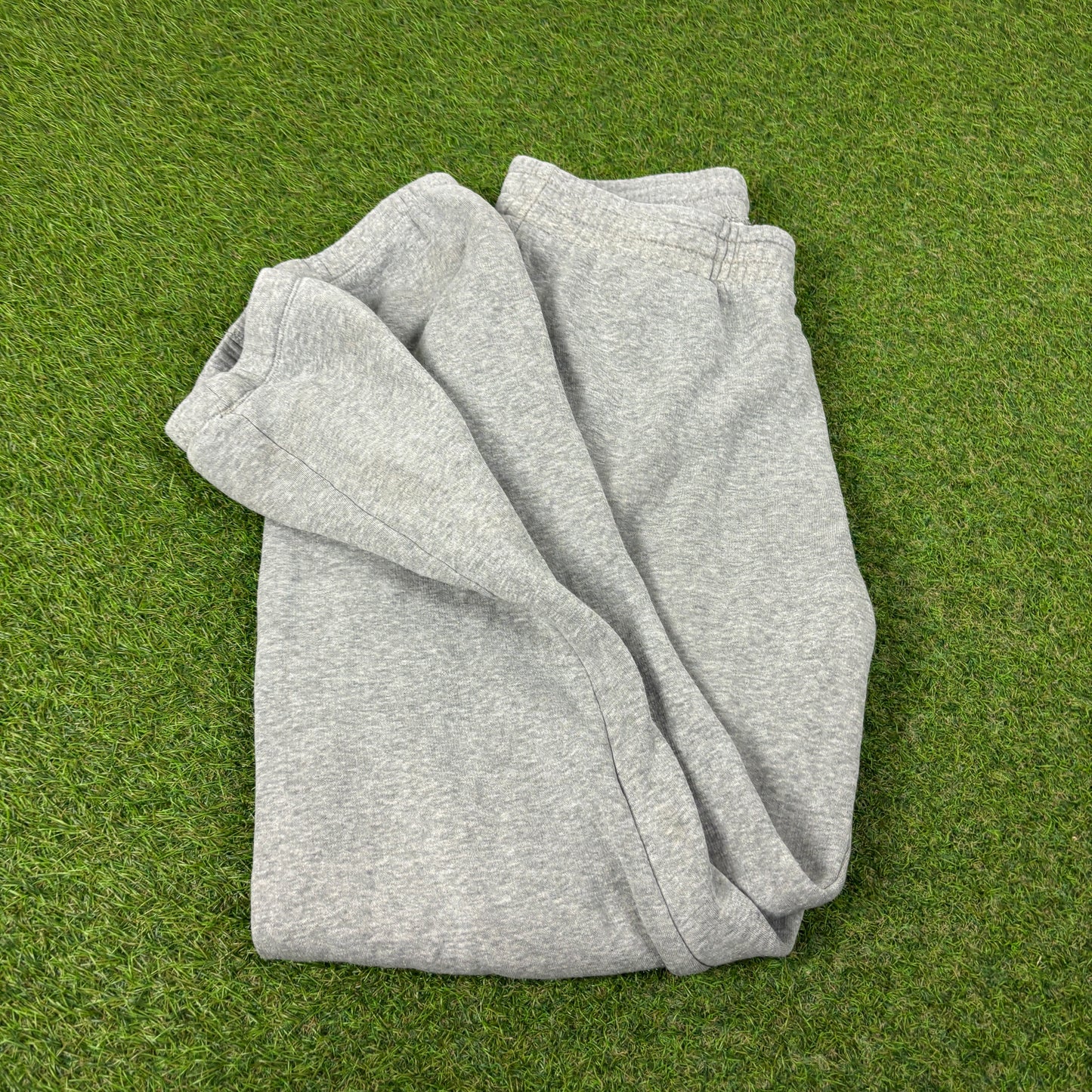 00s Nike Wide Leg Cotton Joggers Grey Medium