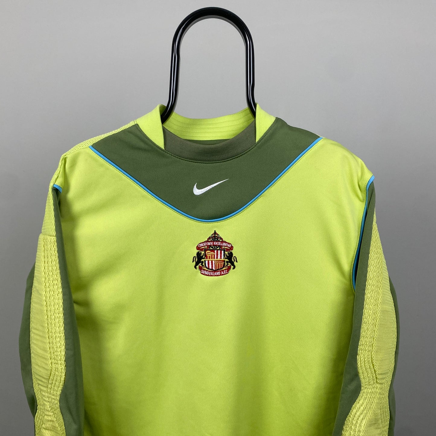 00s Nike Sunderland Football Sweatshirt Green Small