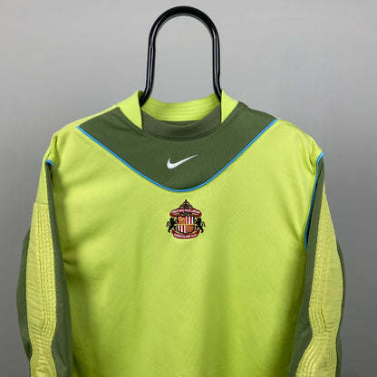 00s Nike Sunderland Football Sweatshirt Green Small