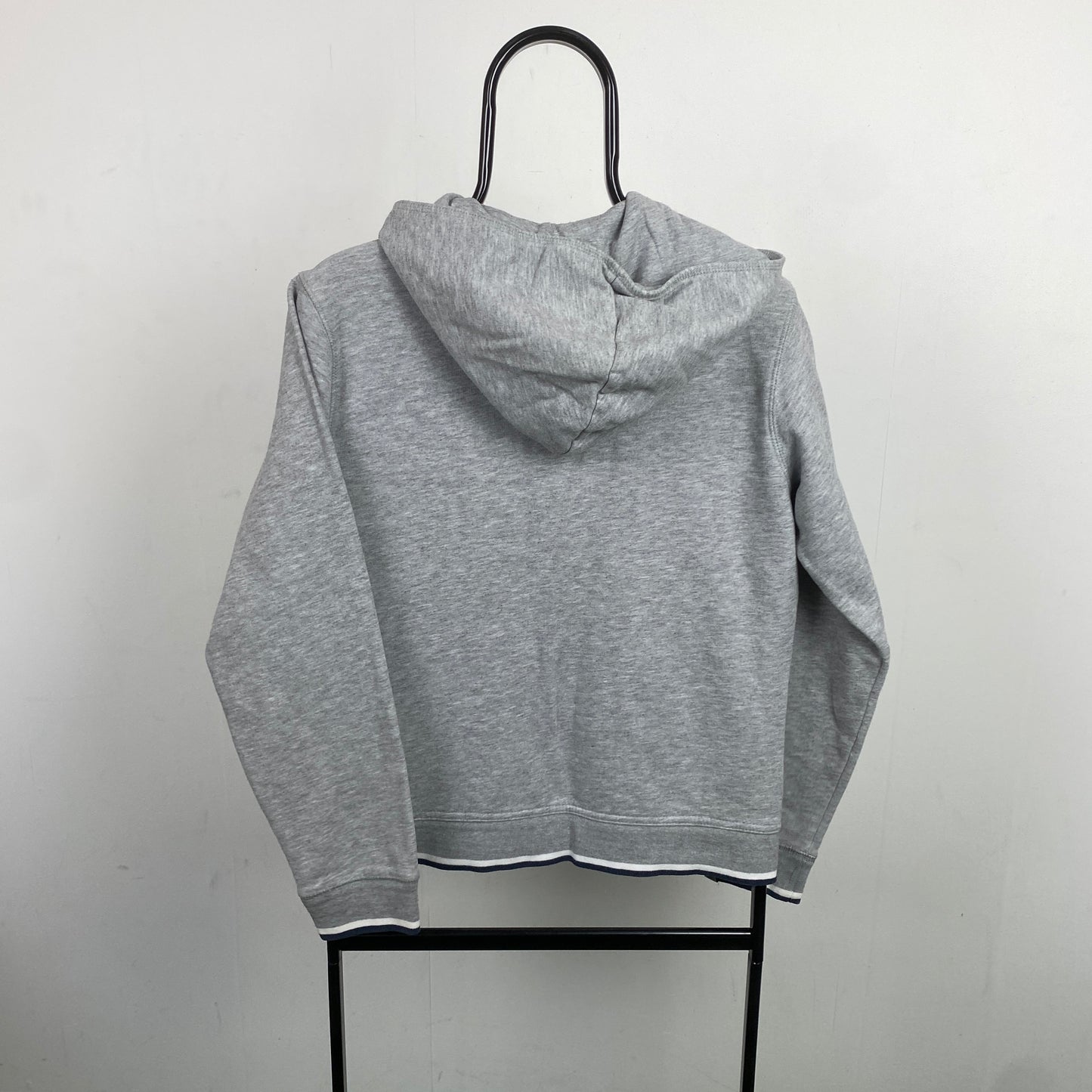 00s Nike Zip Hoodie Grey Womens Large