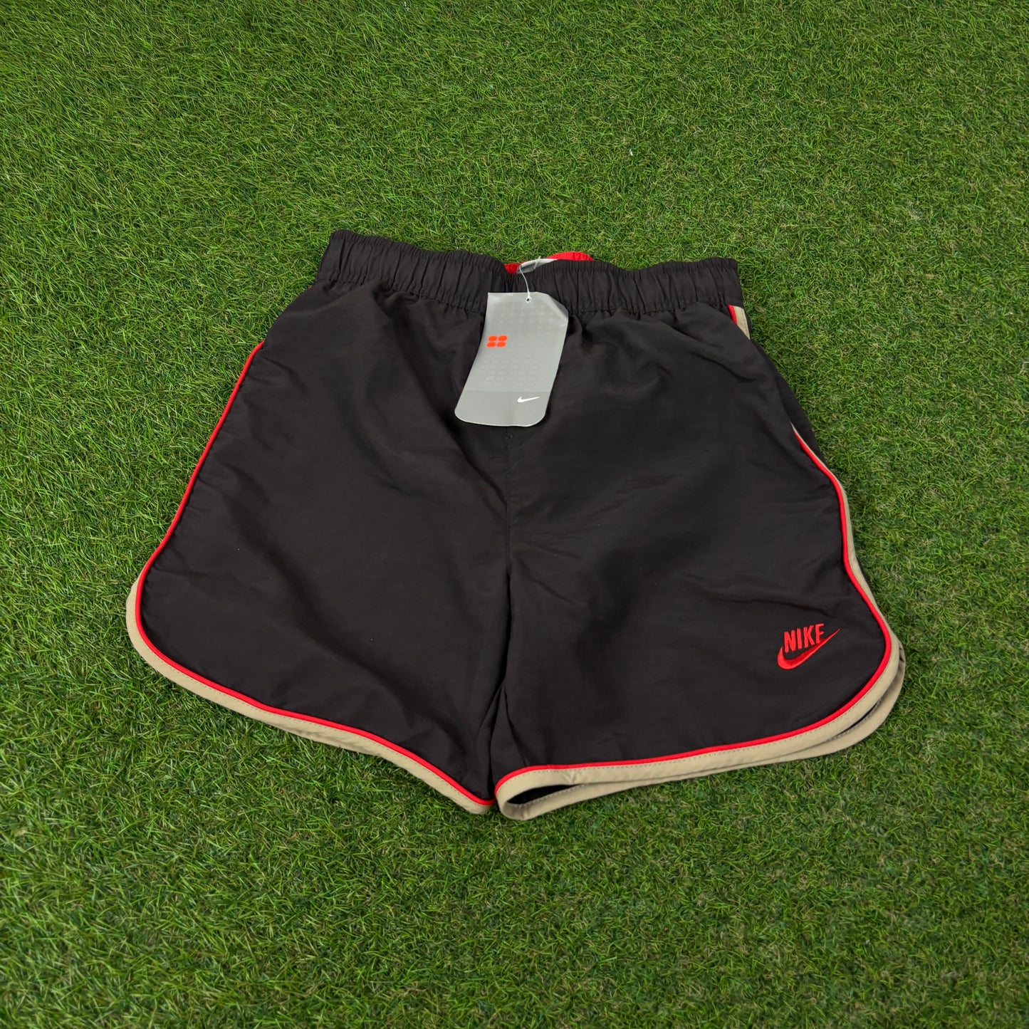 00s Nike Sprinter Shorts Brown XS