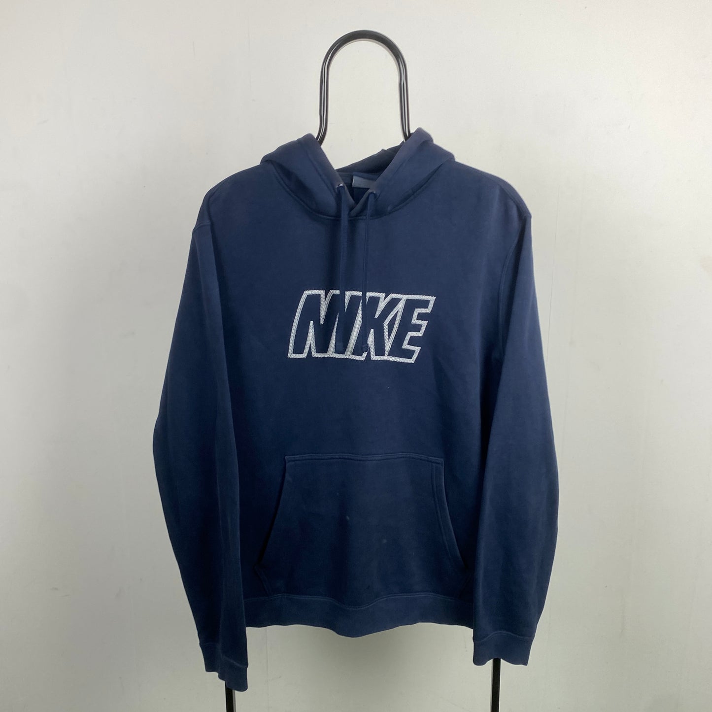 00s Nike Hoodie Blue Medium