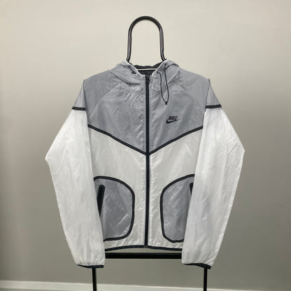 00s Nike Paper Thin Windbreaker Jacket White Large