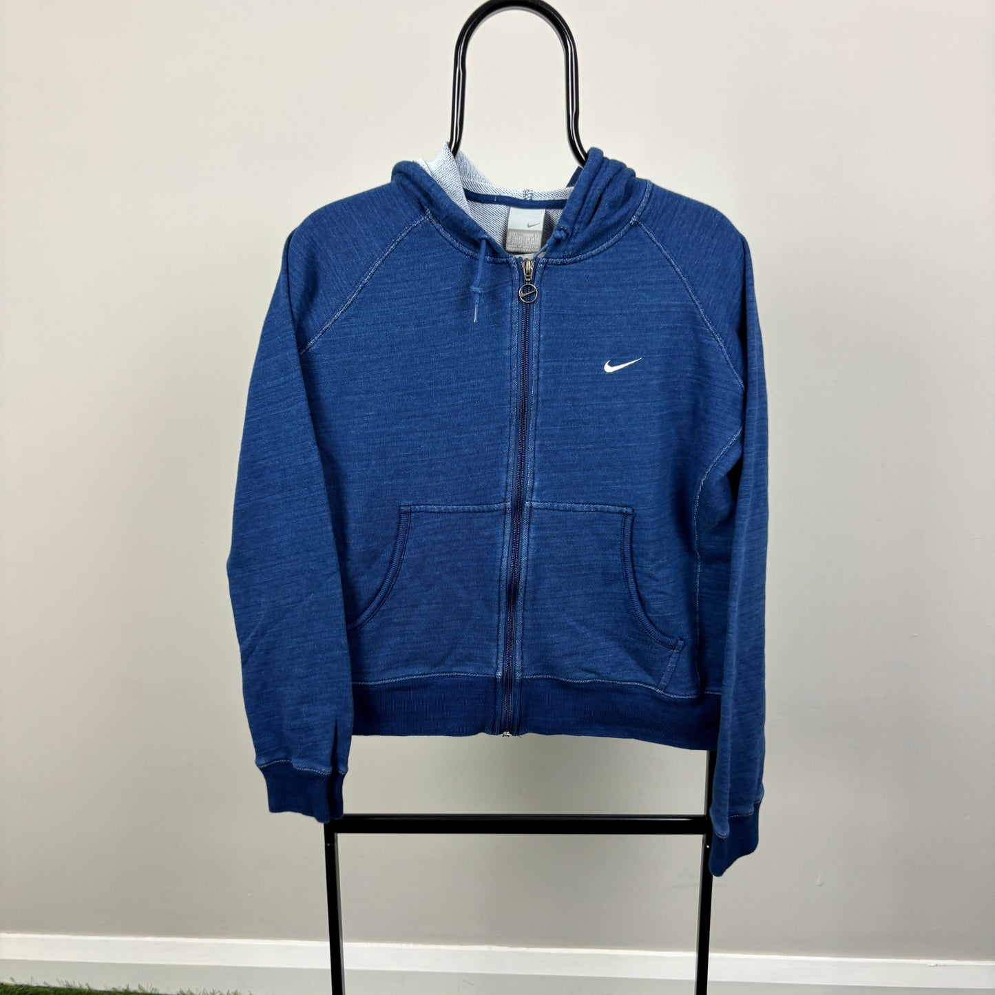 00s Nike Zip Hoodie Blue Women’s Large