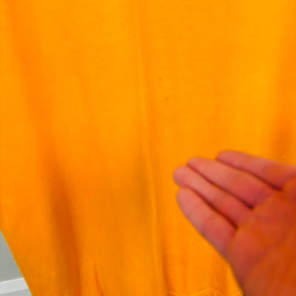 90s Nike Metallic Logo T-Shirt Orange Large