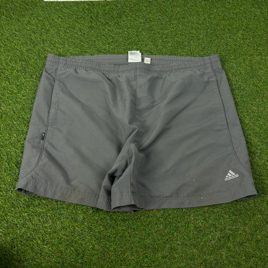 00s Adidas Shorts Grey XXL