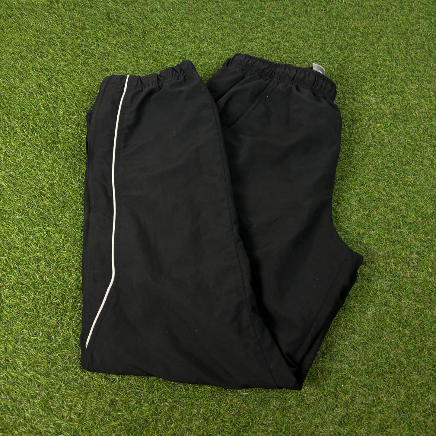 00s Nike Piping Joggers Black Large