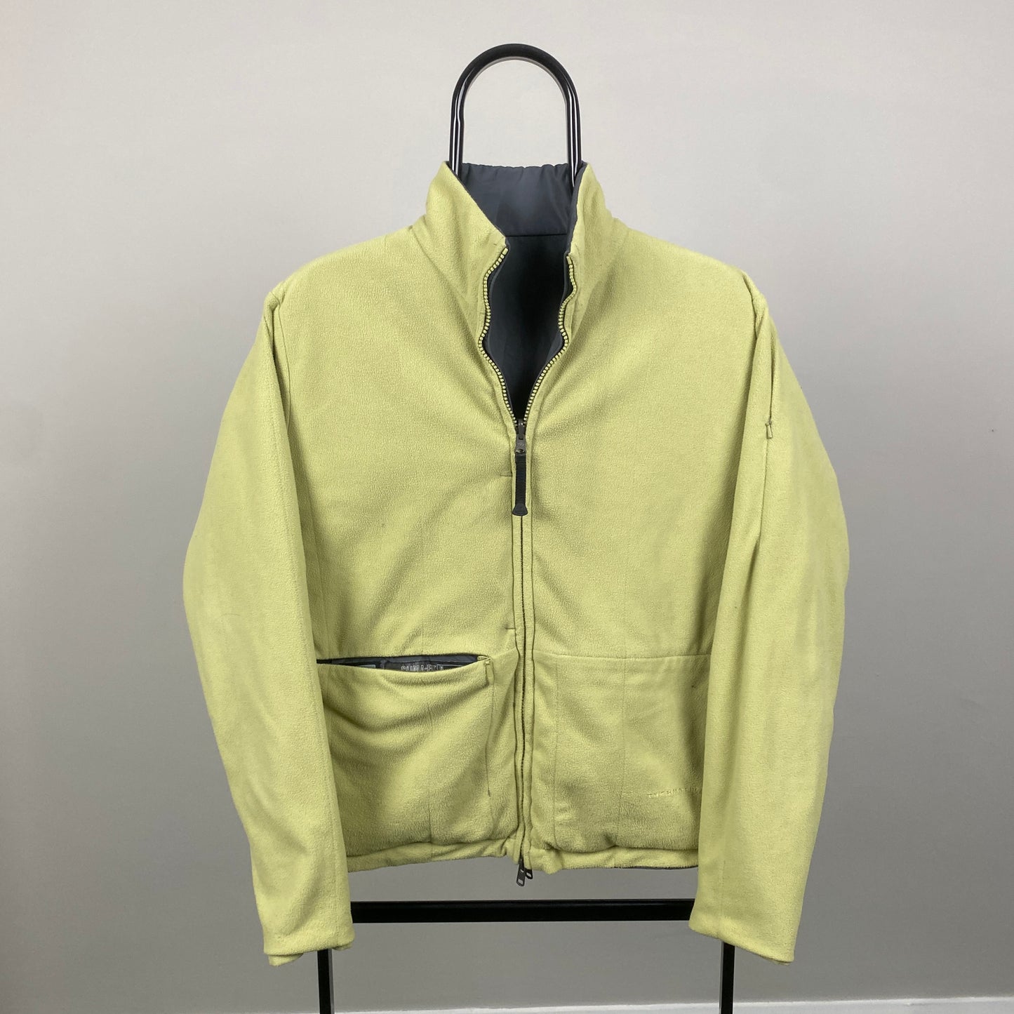00s Nike ACG Reversible Fleece Coat Jacket Grey Medium