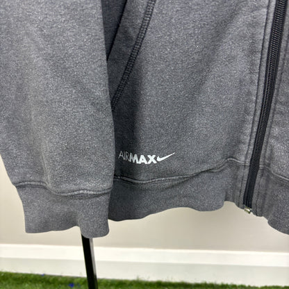 00s Nike Air Max Zip Hoodie Grey Large