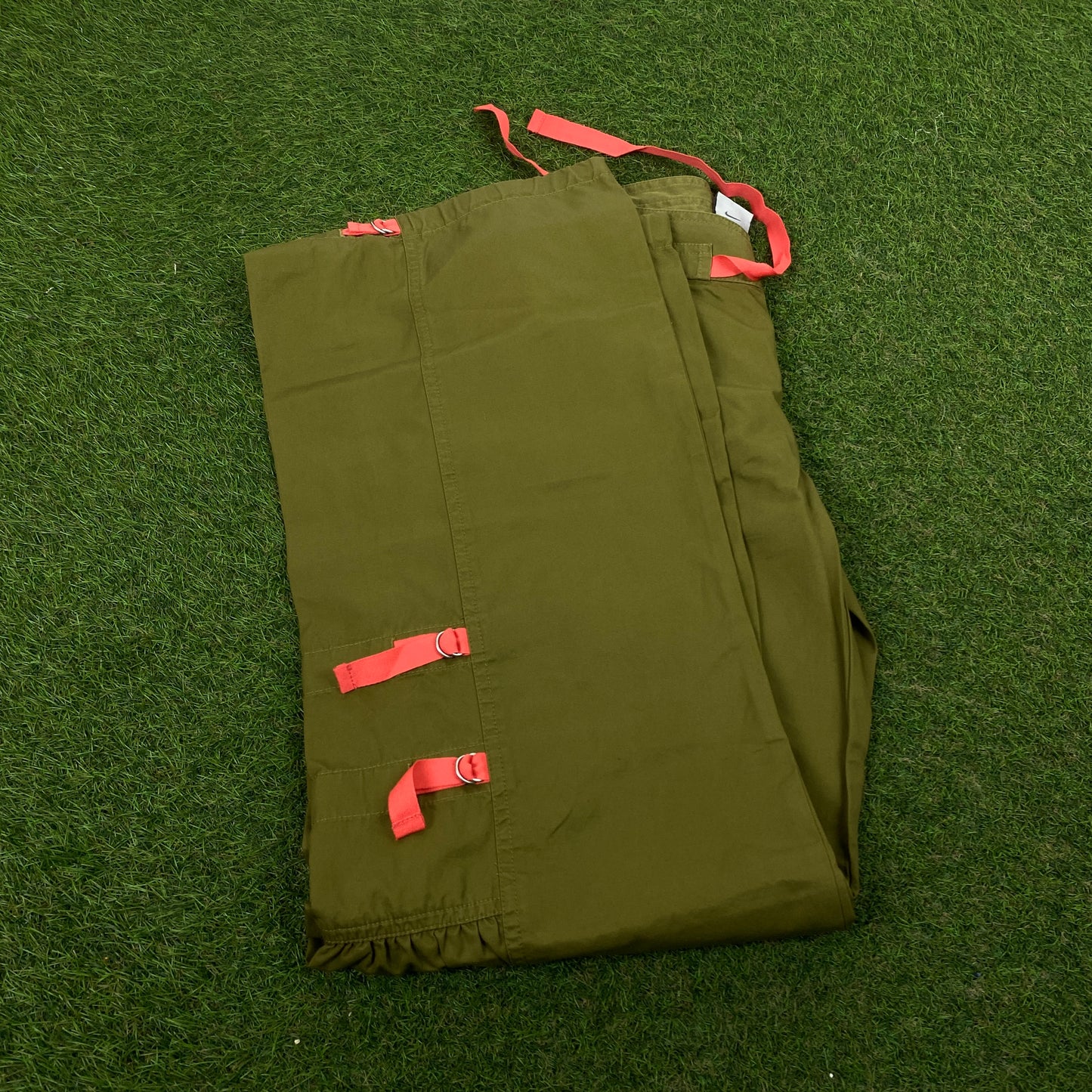 00s Nike Cargo Trousers Joggers Green Small