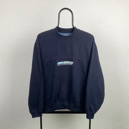 Retro Reebok Sweatshirt Blue Medium