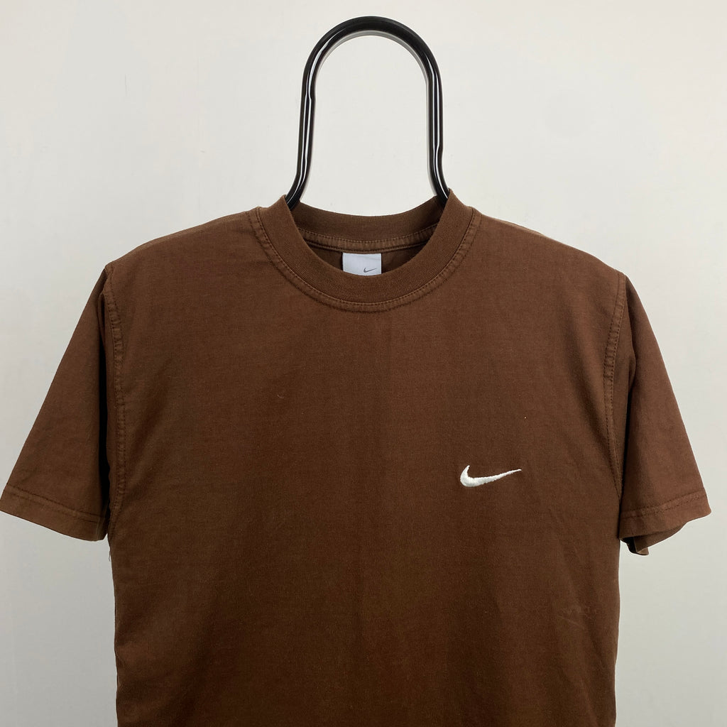 00s Nike T-Shirt Brown Medium