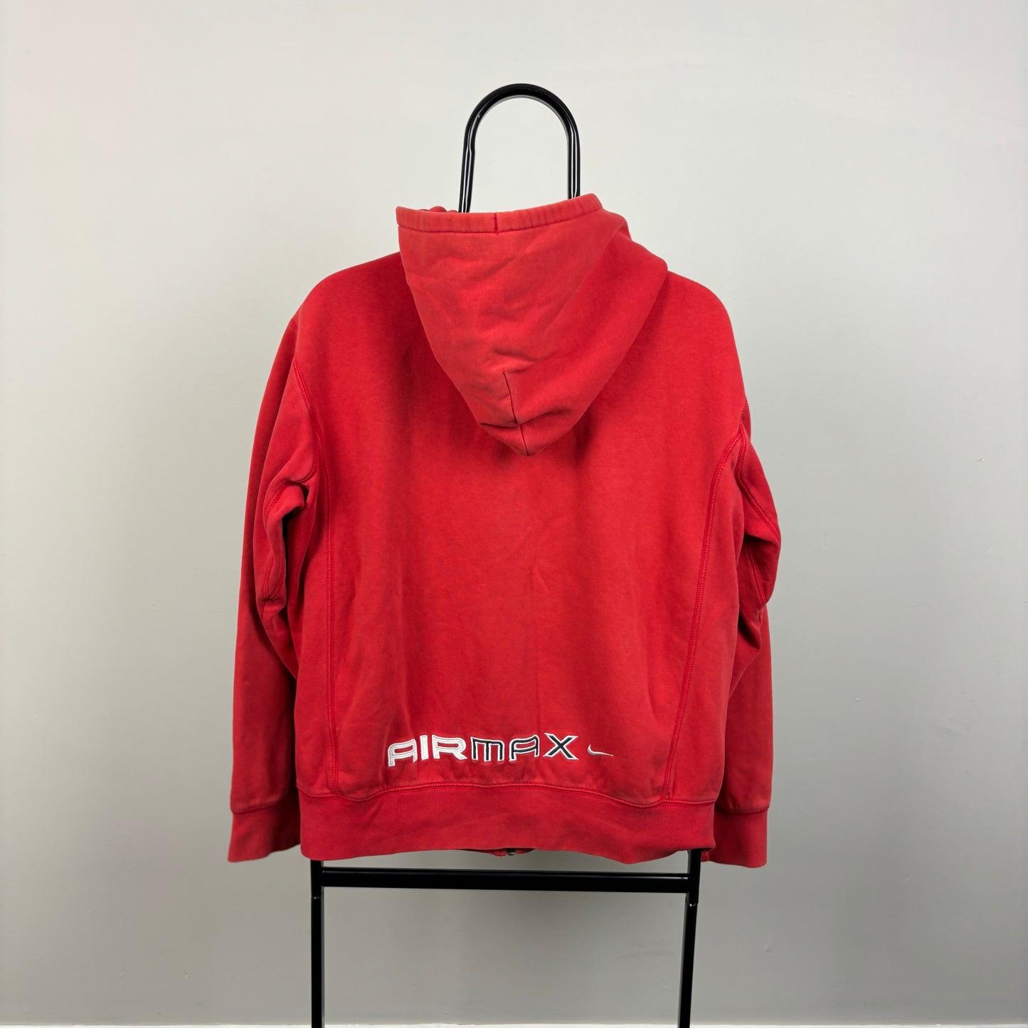 00s Nike Air Max Zip Hoodie Red Medium