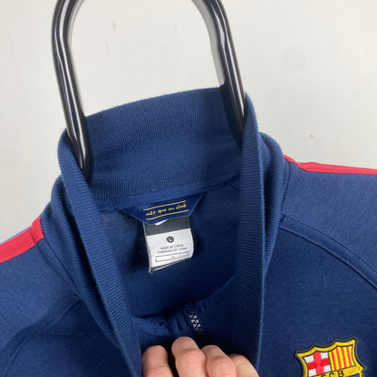 00s Nike Barcelona Track Jacket Blue Large