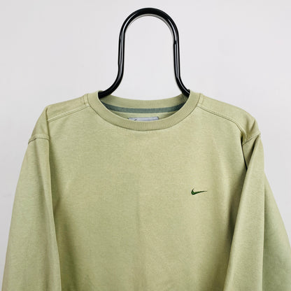 90s Nike Sweatshirt Sage Green Small