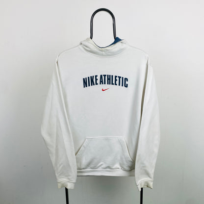 00s Nike Center Swoosh Hoodie White Small