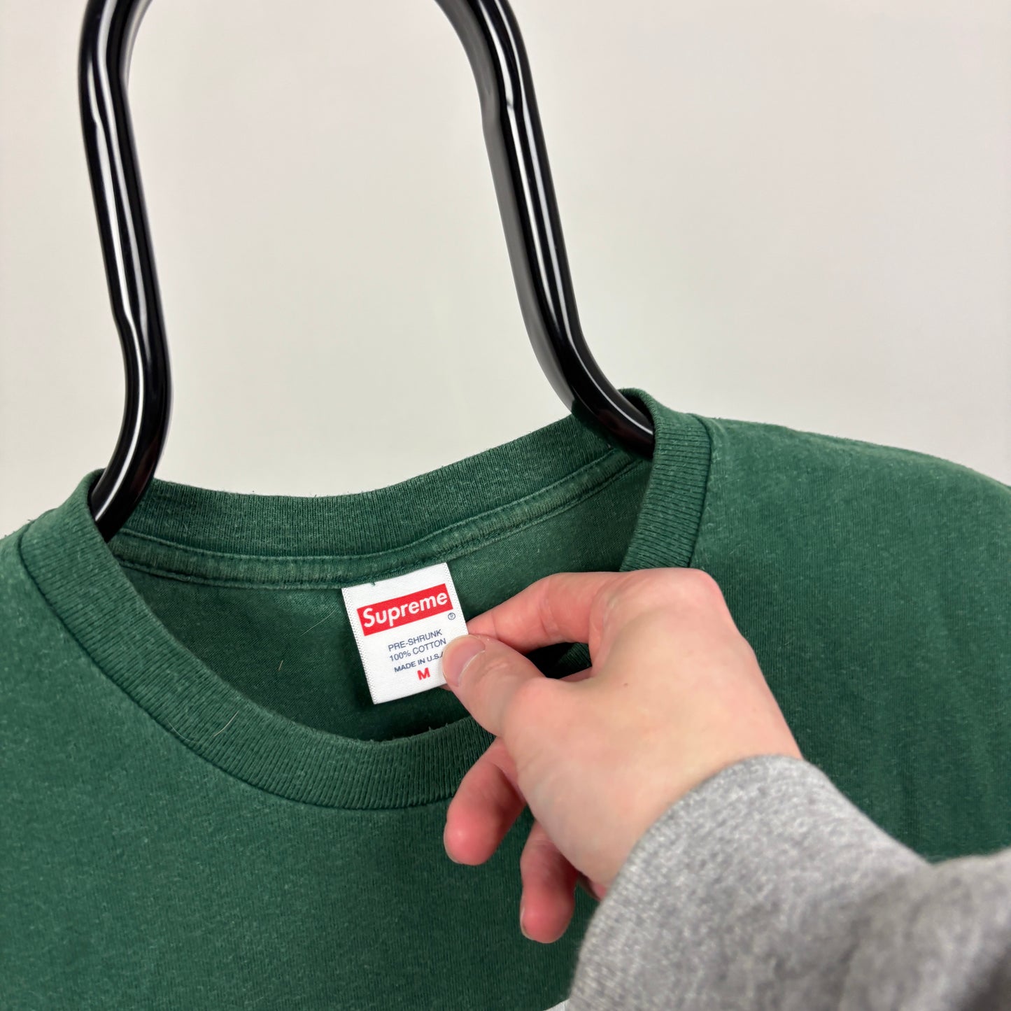 00s Supreme Mike Kelly T-Shirt Green Medium