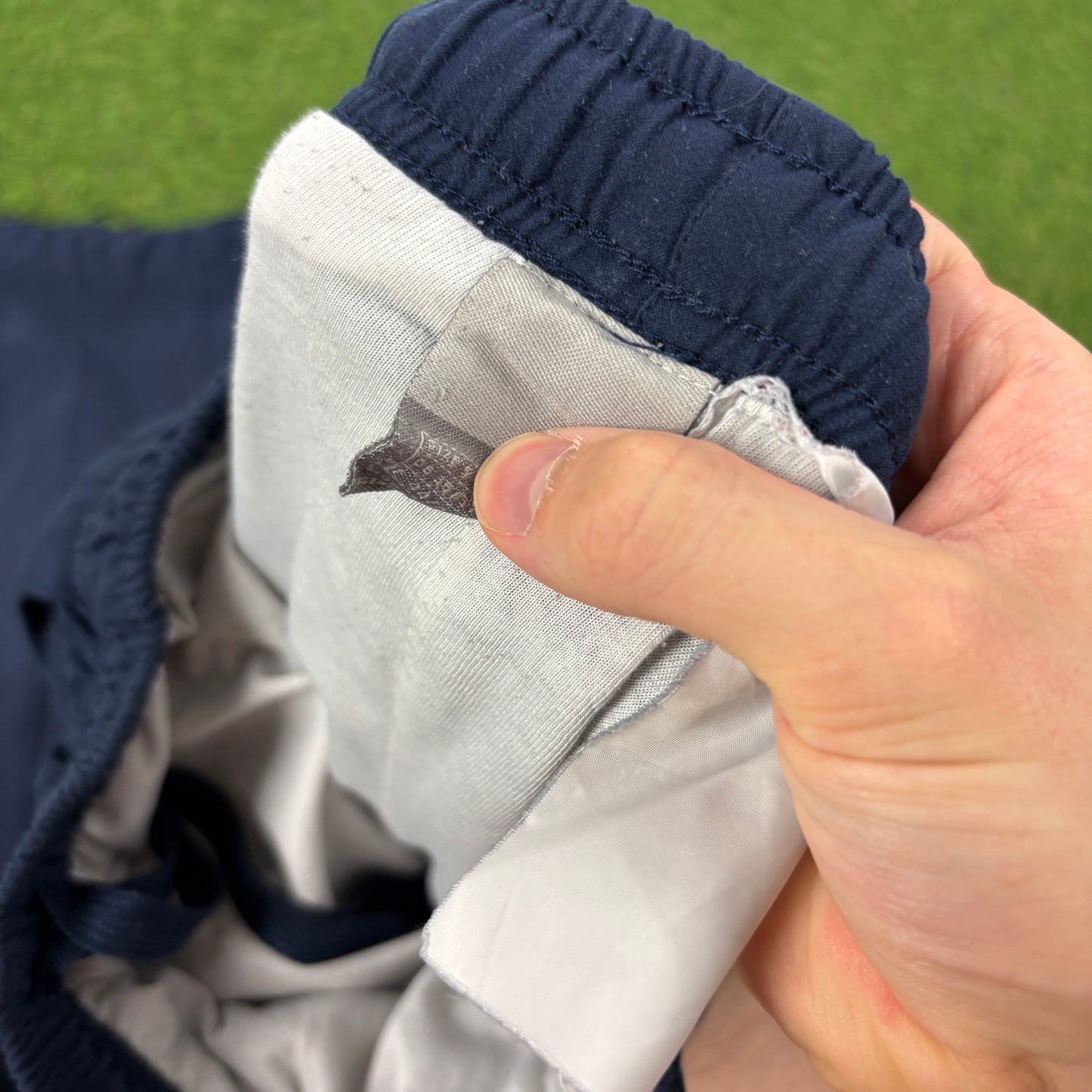 00s Nike Piping Joggers Blue Small