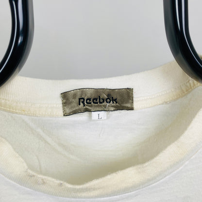 Retro Reebok Athletic T-Shirt White Large