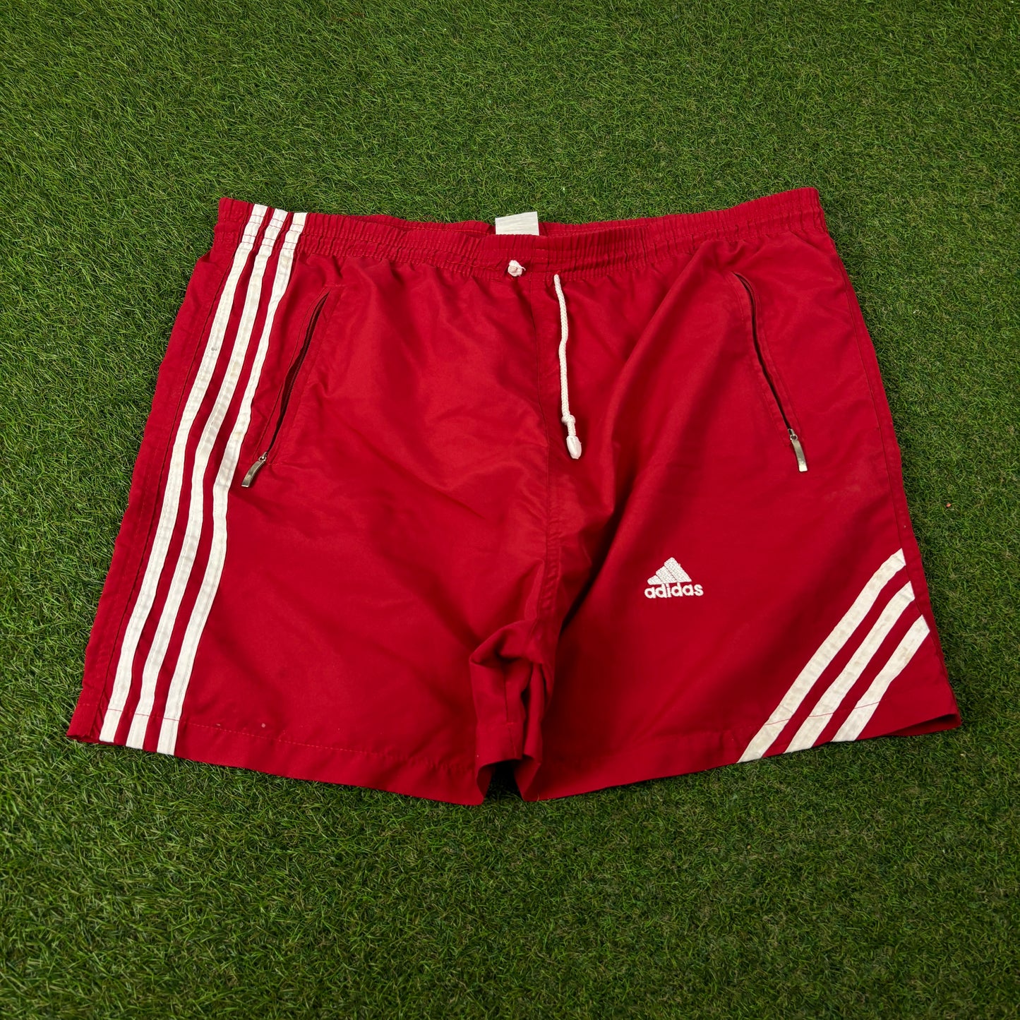 90s Adidas Shorts Red XXL
