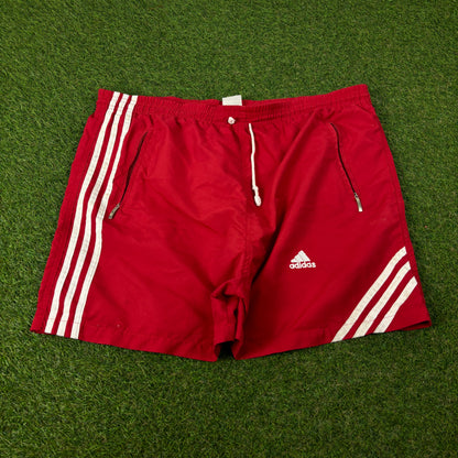 90s Adidas Shorts Red XXL