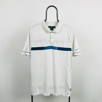 00s Nike Golf Polo Shirt T-Shirt White Medium