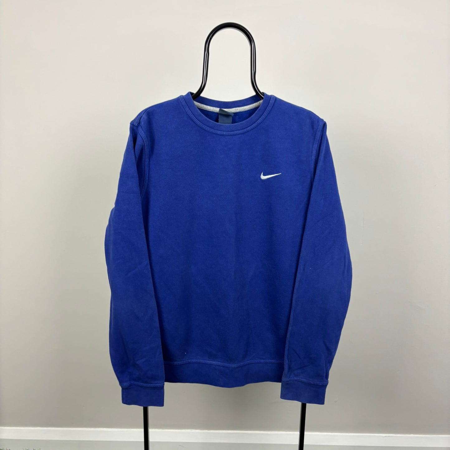 00s Nike Sweatshirt Blue Medium