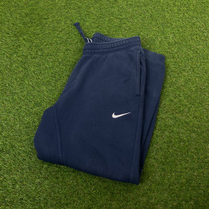 00s Nike Cotton Joggers Blue Medium