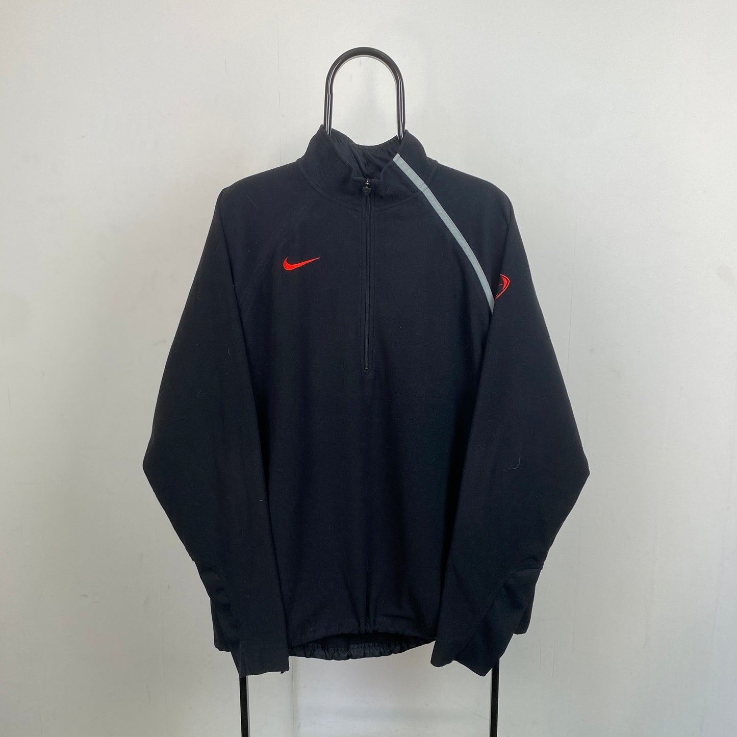 00s Nike Therma Fit Fleece Sweatshirt Black XL