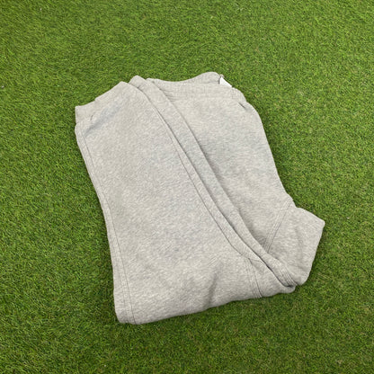 00s Nike Cotton Joggers Grey Medium