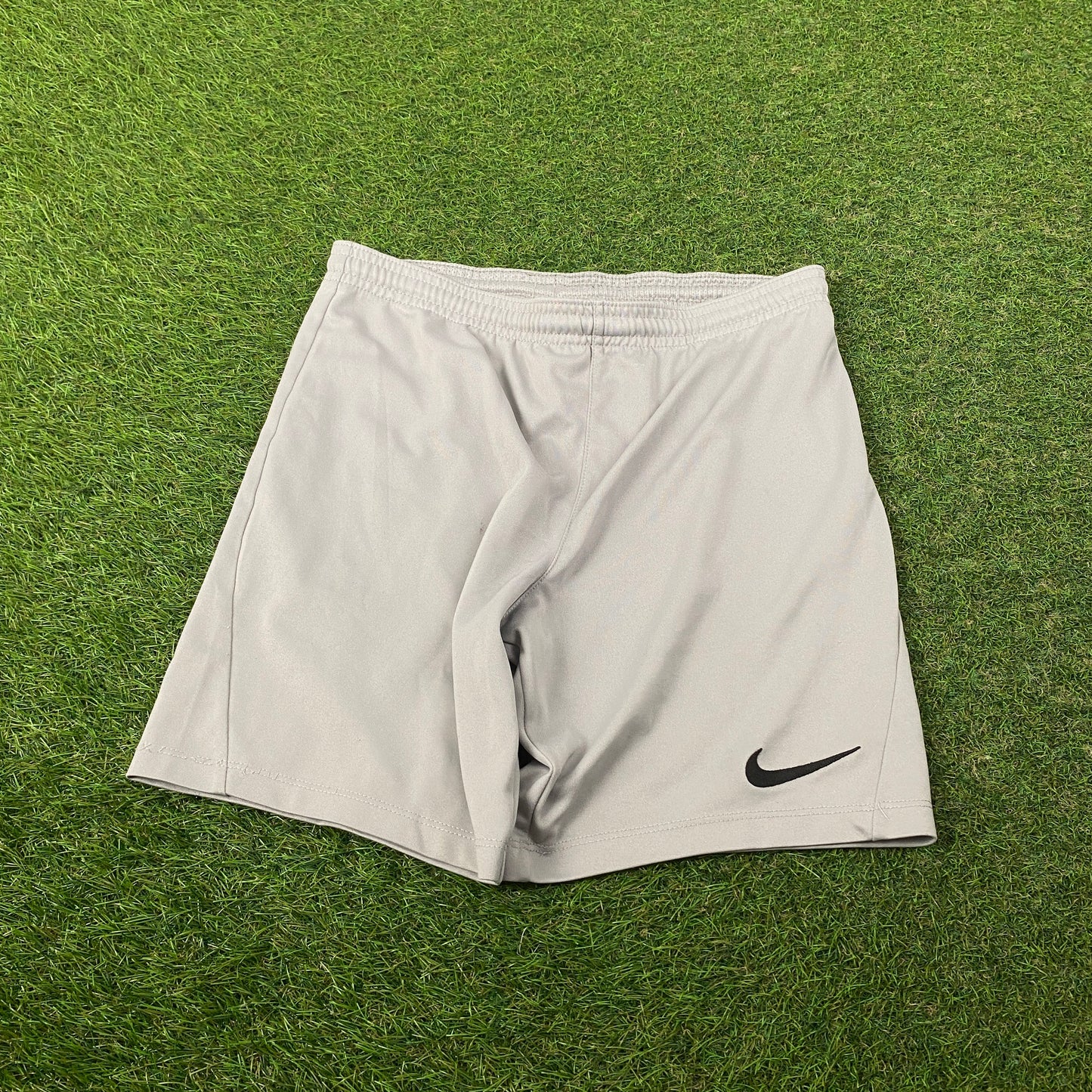 00s Nike Football Shorts Grey XS