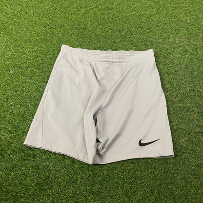 00s Nike Football Shorts Grey XS