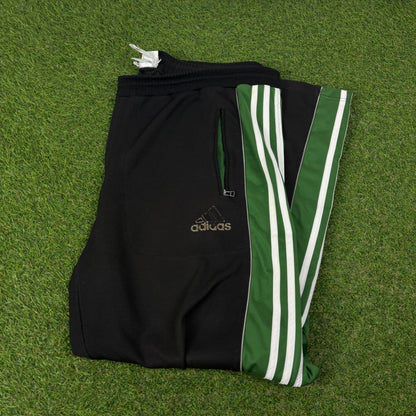 90s Adidas Popper Joggers Black XL