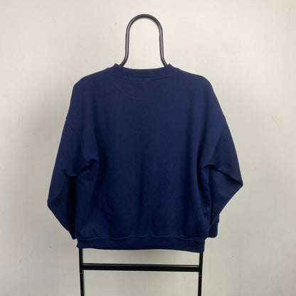 Retro 90s Acorn Goose Sweatshirt Blue Small