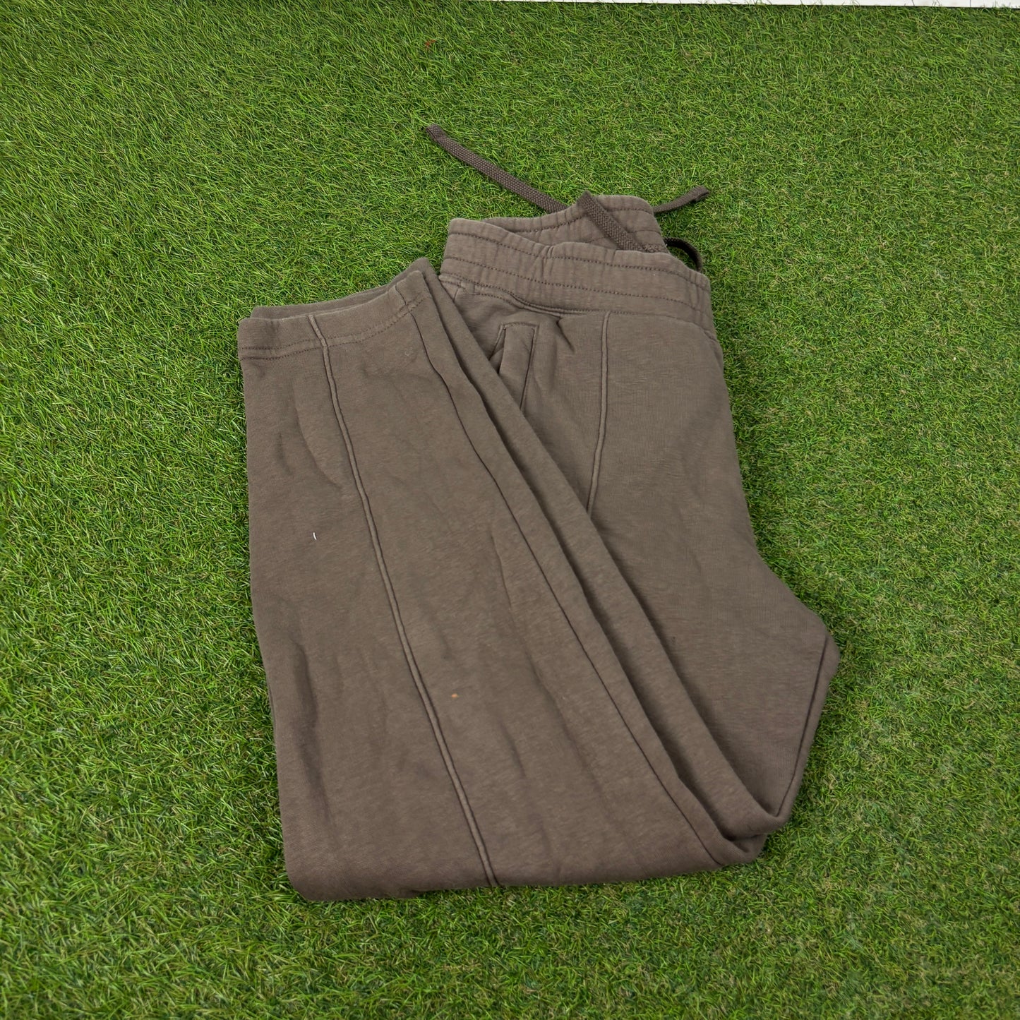 00s Nike Cotton Joggers Brown XS