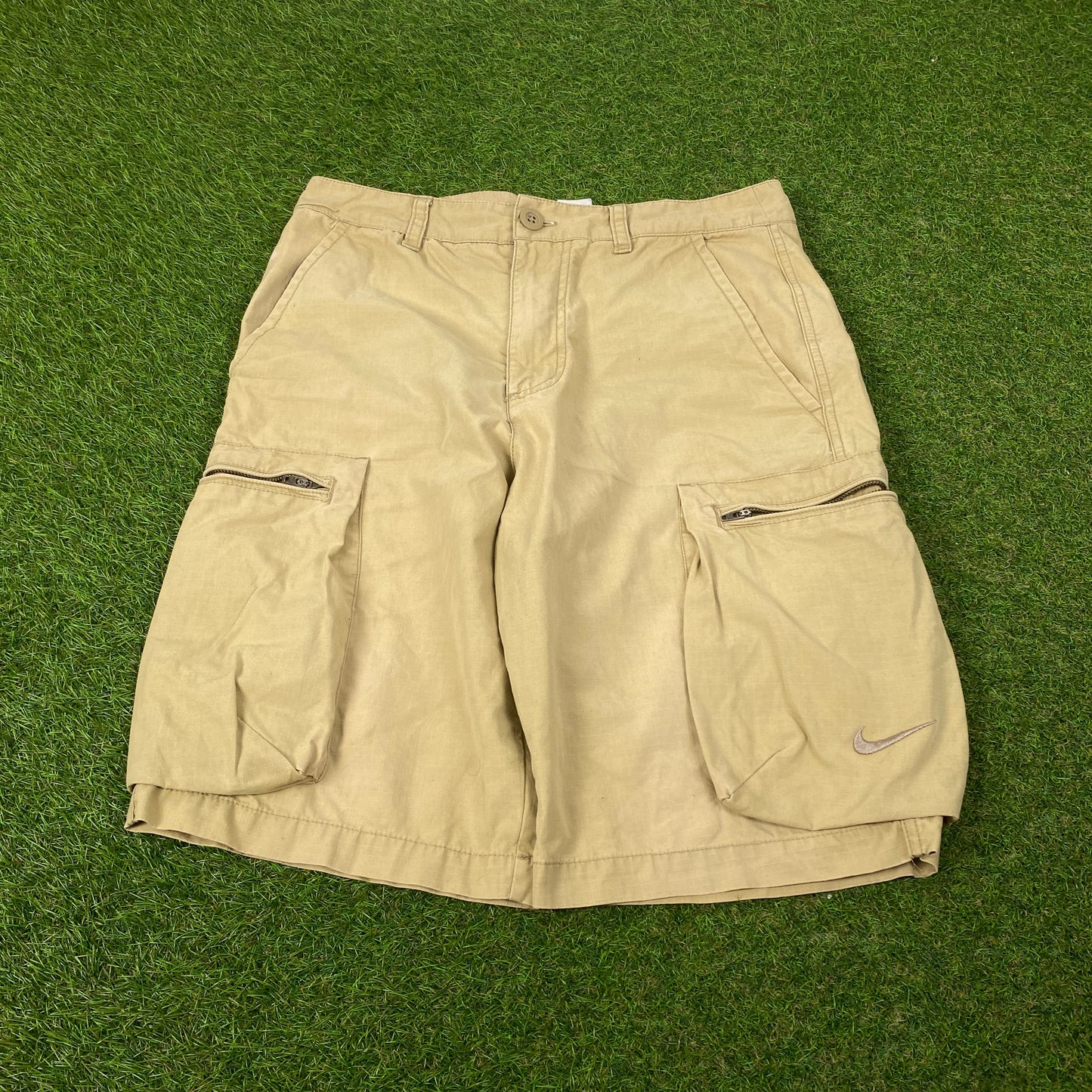 00s Nike Cargo Shorts Brown Medium