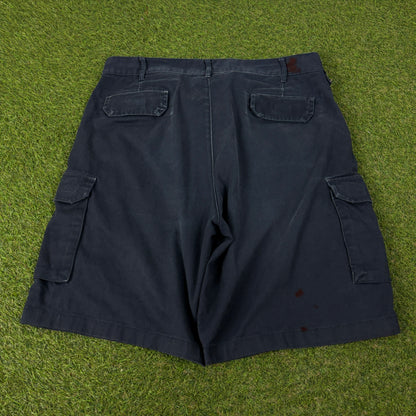 00s Dickies Workwear Shorts Blue Large