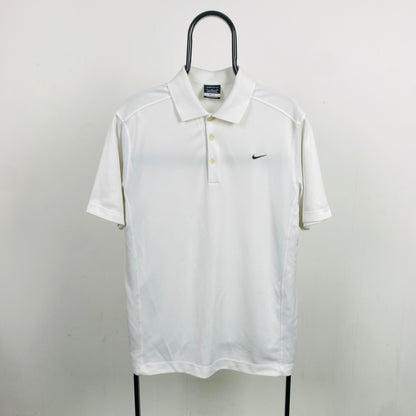 00s Nike Golf Polo Shirt T-Shirt White Medium