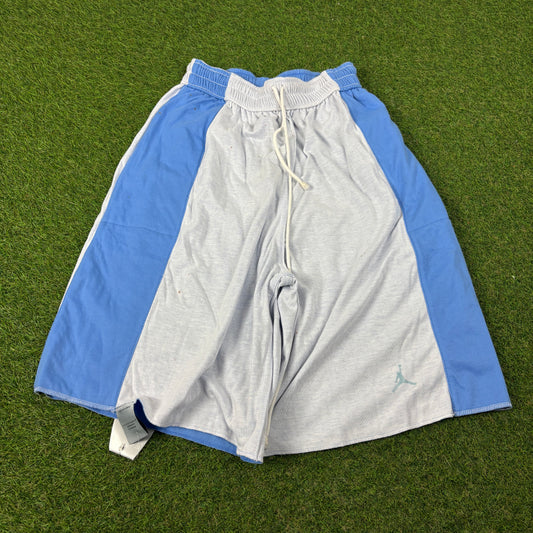 90s Nike Air Jordan Reversible Shorts Blue Medium