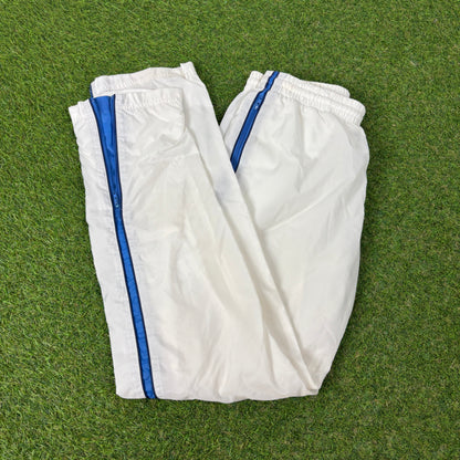 00s Nike Piping Joggers White XS
